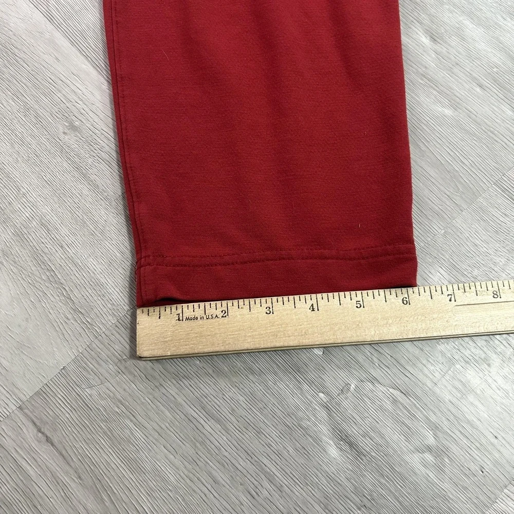 Arkansas‎ Razorbacks Track Pants Mens Large Red NCAA Football Nike Dri Fit